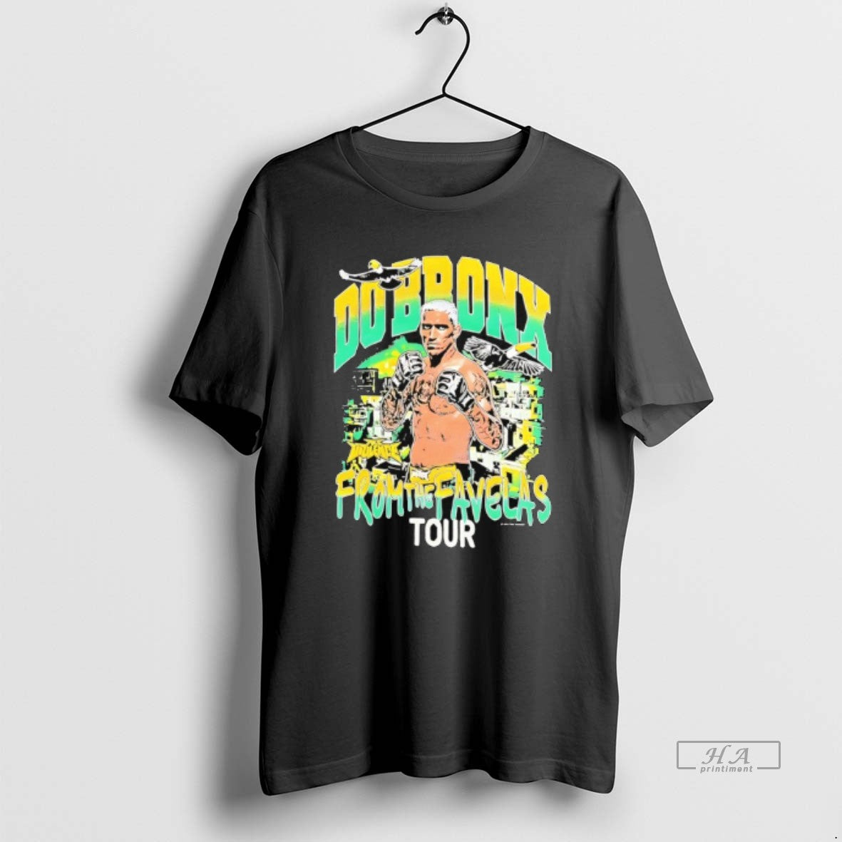 Trendy Charles Oliveira Dobbonx From The Avelas Tour - Adult & Kids T-Shirts, Sweatshirts & Hoodies apparel design preview 1