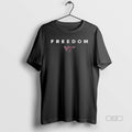 Trendy Charlie Kirk Freedom X Virginia Tech Long - Adult & Kids T-Shirts, Sweatshirts & Hoodies apparel design preview 1