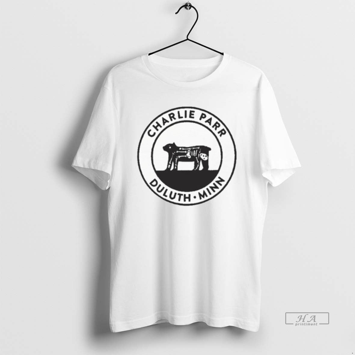 Trendy Charlie Parr Duluth Minn Bear Bones - Adult & Kids T-Shirts, Sweatshirts & Hoodies apparel design preview 1