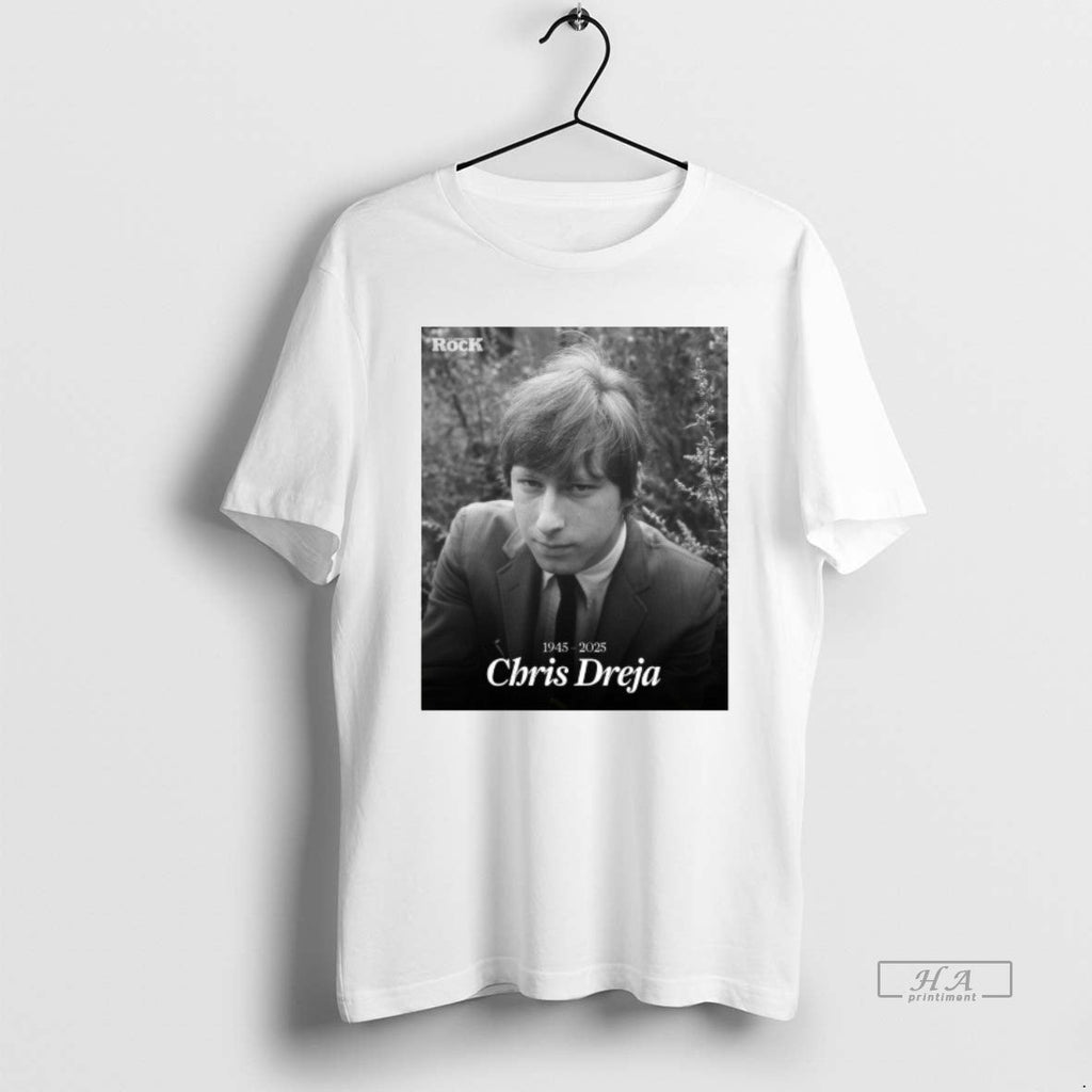 Trendy Chris Dreja Has Died At The Age Of 79 1945 - Adult & Kids T-Shirts, Sweatshirts & Hoodies apparel design preview 1
