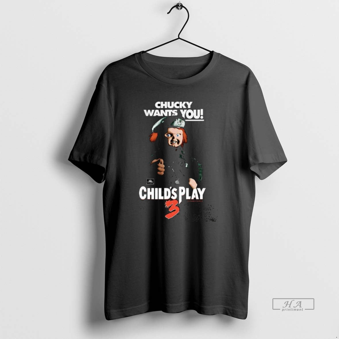 Trendy Chucky Want You Childs Play 3 Halloween - Adult & Kids T-Shirts, Sweatshirts & Hoodies apparel design preview 1
