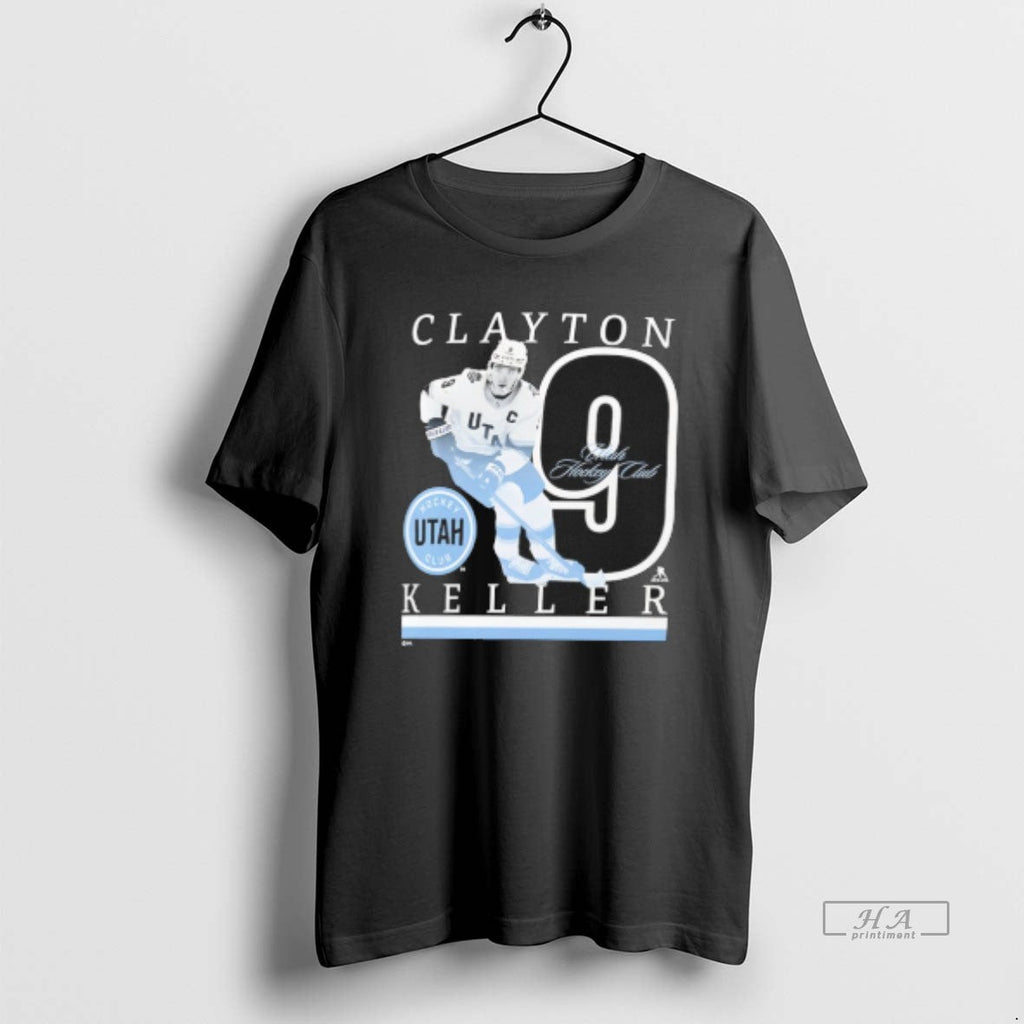 Trendy Clayton Keller 9 Utah Mammoth Player Show - Adult & Kids T-Shirts, Sweatshirts & Hoodies apparel design preview 1