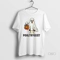 Trendy Cock Ghost Poultrygeist Pumpkin Halloween 2025 - Adult & Kids T-Shirts, Sweatshirts & Hoodies apparel design preview 1