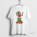 Trendy Cornholio X Grinch How The Stole Christmas And - Adult & Kids T-Shirts, Sweatshirts & Hoodies apparel design preview 1
