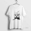 Trendy Cute Otter Funny Meme - Adult & Kids T-Shirts, Sweatshirts & Hoodies apparel design preview 1