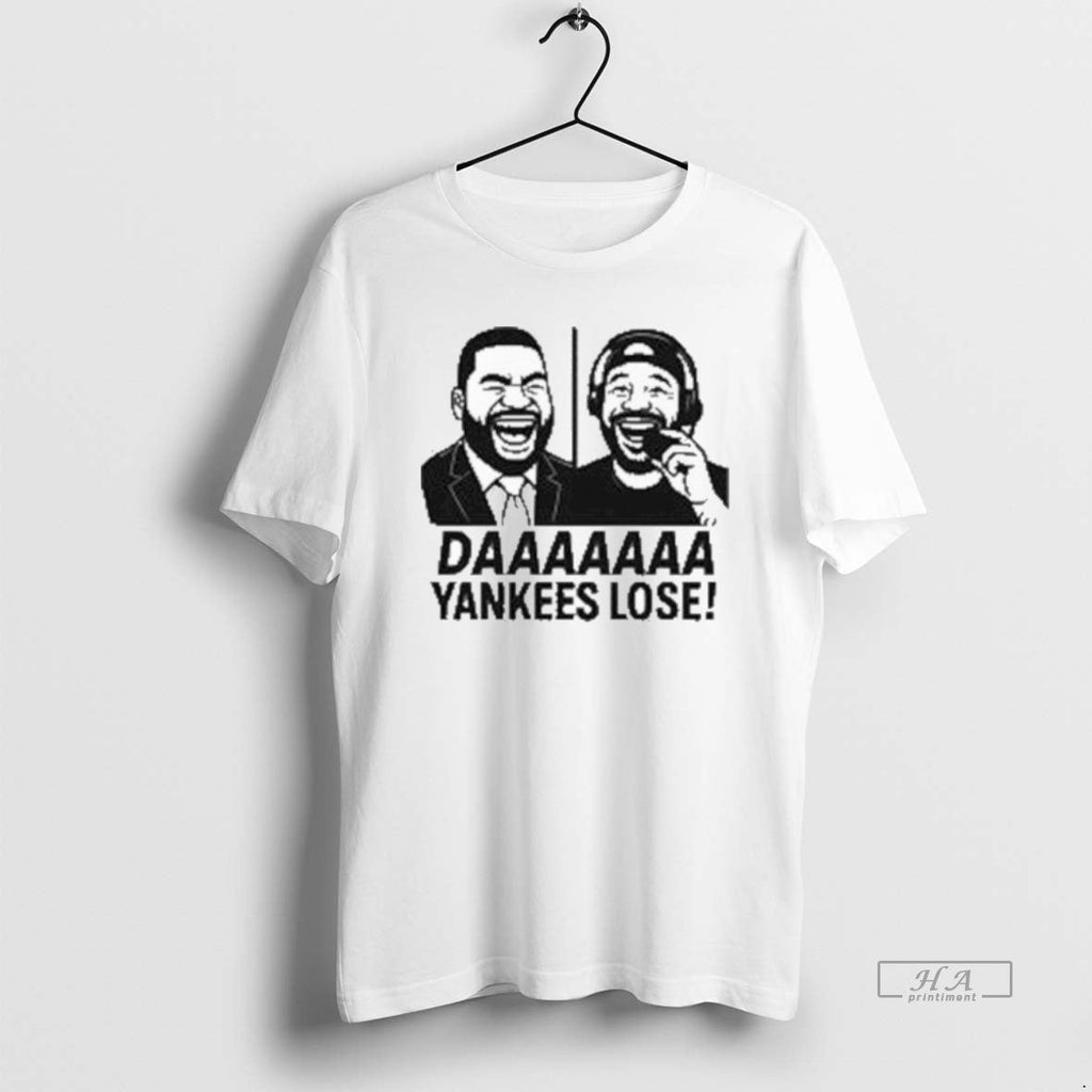 Trendy Daaaa Yankees Lose Funny - Adult & Kids T-Shirts, Sweatshirts & Hoodies apparel design preview 1