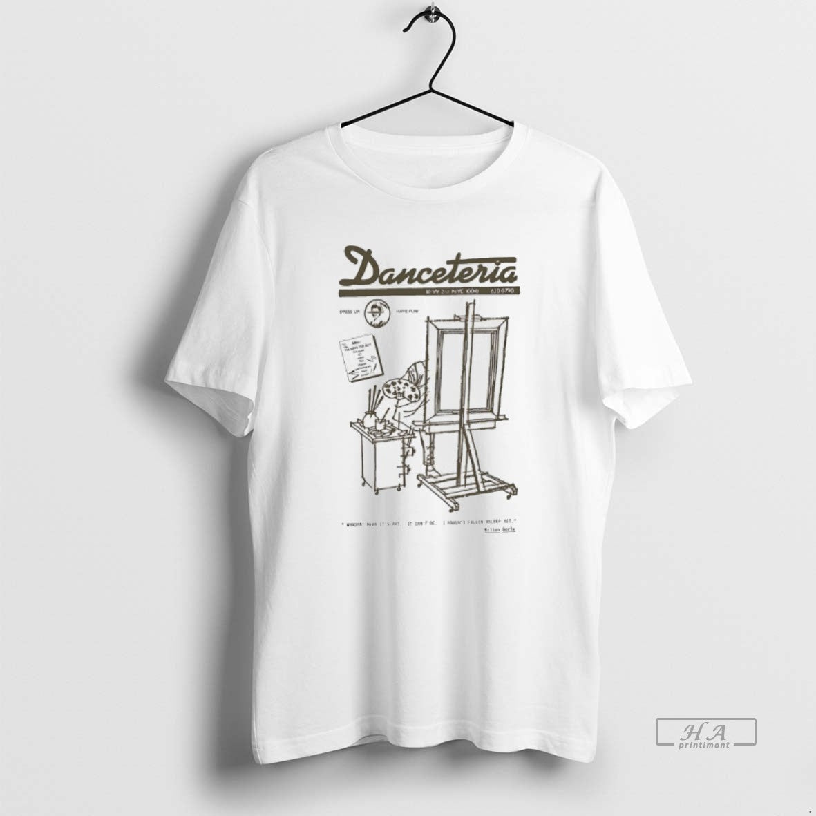 Trendy Danceteria Whadya Mean Its Art It Cant Be - Adult & Kids T-Shirts, Sweatshirts & Hoodies apparel design preview 1