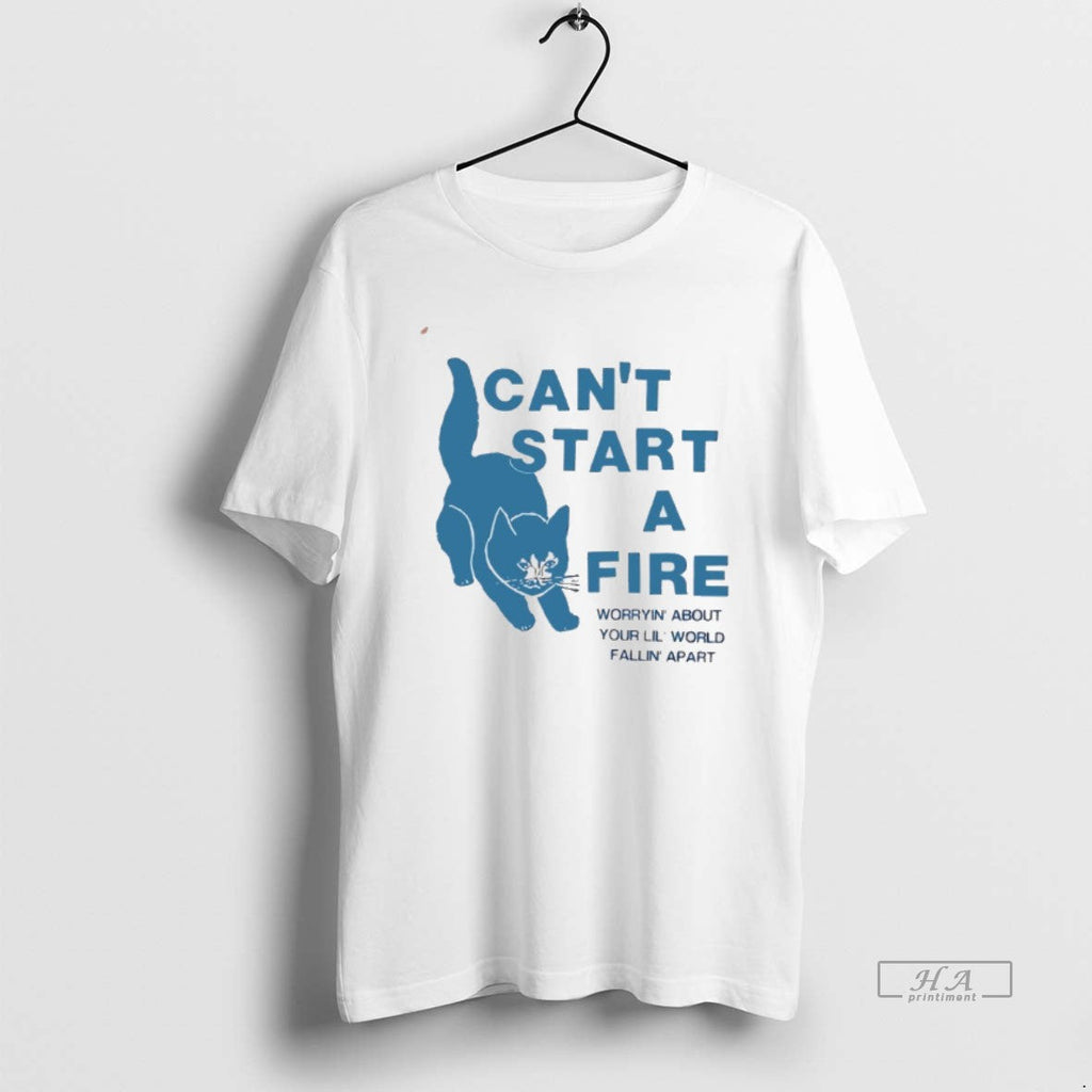 Trendy Dancing In The Dark Cant Start A Fire Cat - Adult & Kids T-Shirts, Sweatshirts & Hoodies apparel design preview 1