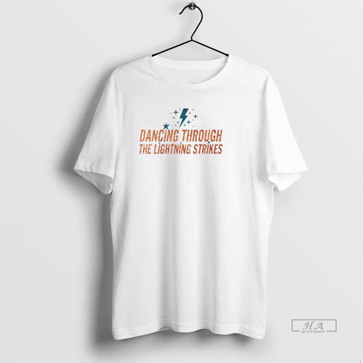 Trendy Dancing Through The Lightning Strikes - Adult & Kids T-Shirts, Sweatshirts & Hoodies apparel design preview 1
