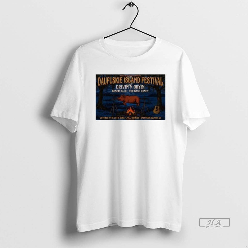 Trendy Daufuskie Island Festival 10 11 2025 Sc - Adult & Kids T-Shirts, Sweatshirts & Hoodies apparel design preview 1