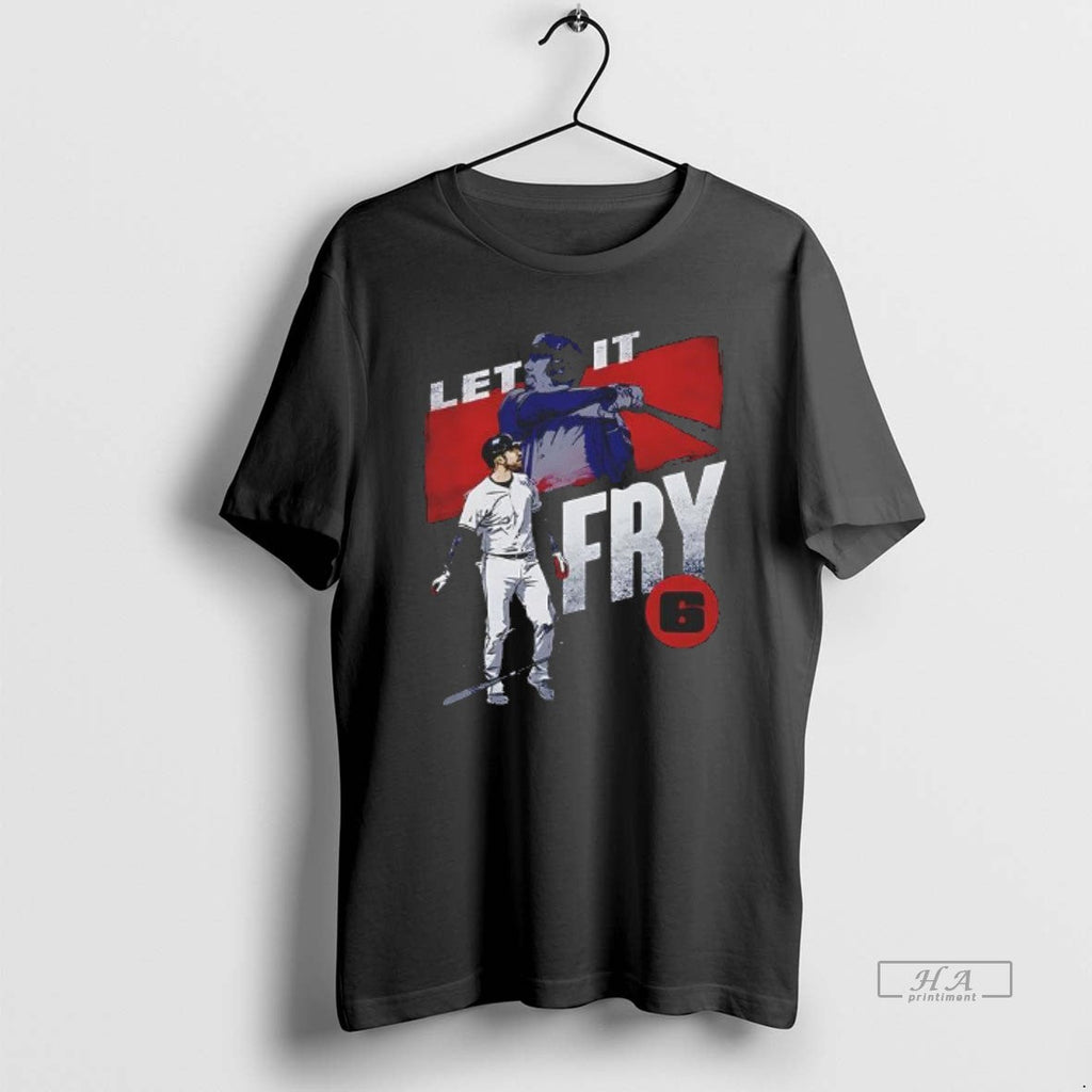 Trendy David Fry Cleveland Baseball Let It - Adult & Kids T-Shirts, Sweatshirts & Hoodies apparel design preview 1