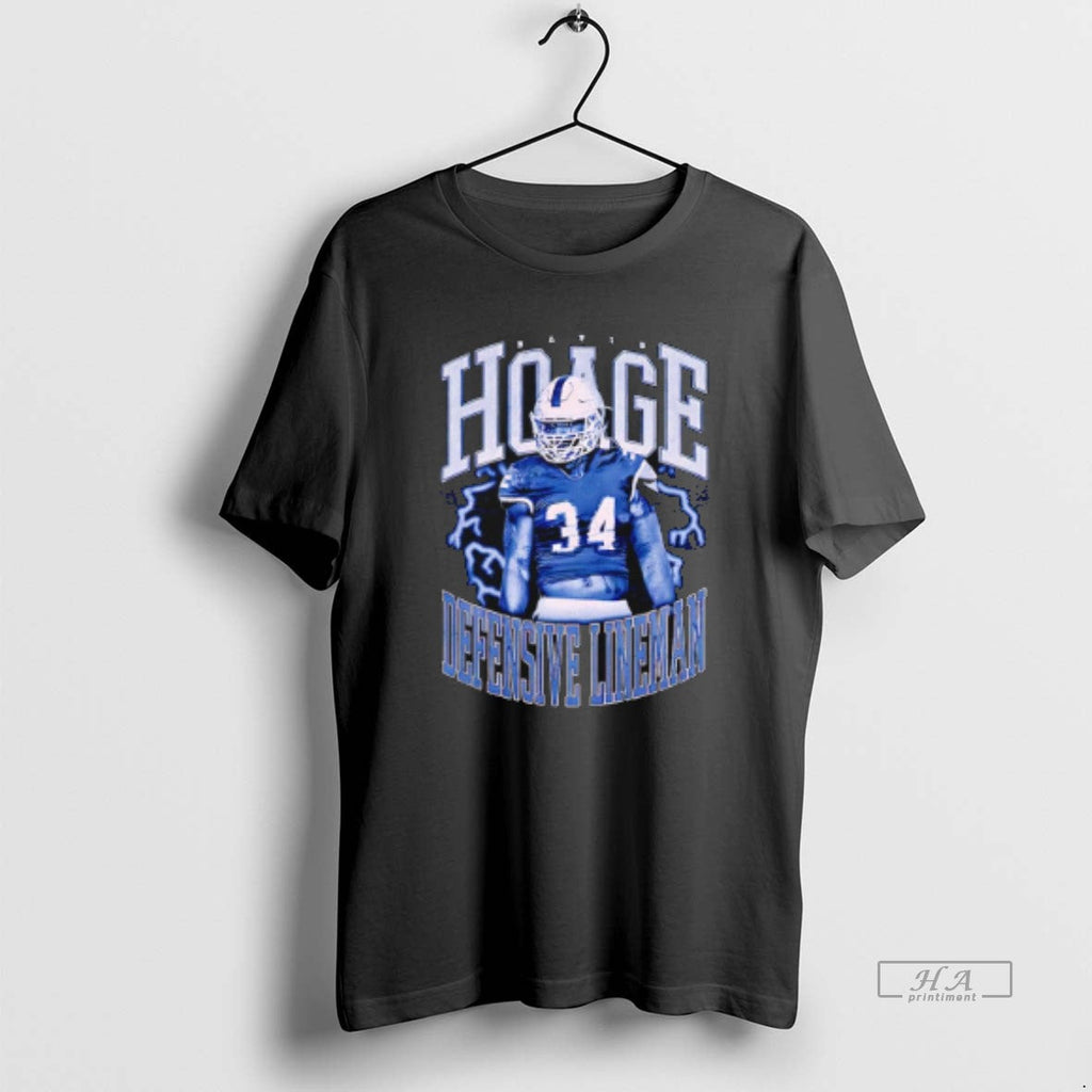 Trendy David Hoage Defensive Lineman Vintage - Adult & Kids T-Shirts, Sweatshirts & Hoodies apparel design preview 1