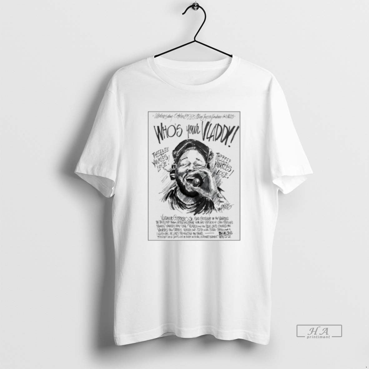 Trendy David Ortiz Big Papi Whos Your Vladdy - Adult & Kids T-Shirts, Sweatshirts & Hoodies apparel design preview 1