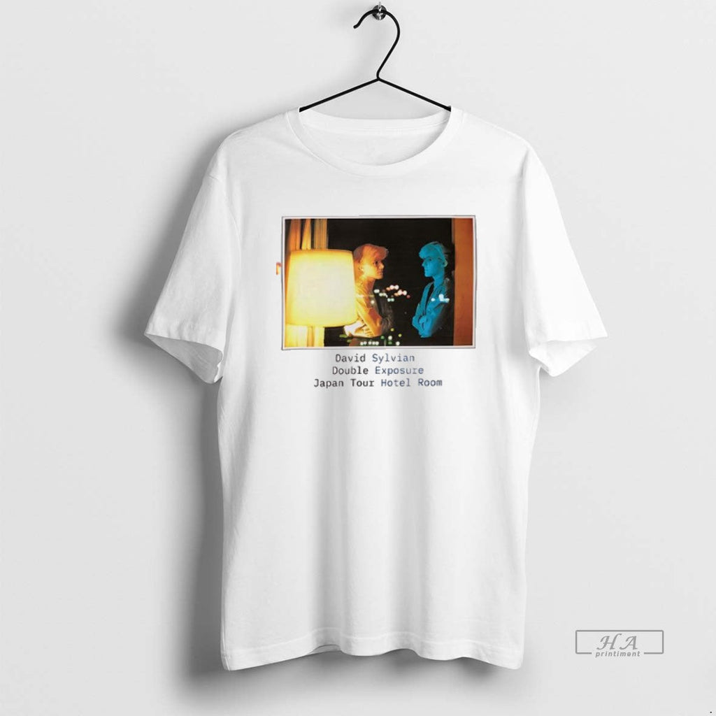 Trendy David Sylvian Double Exposure Japan Tour Hotel - Adult & Kids T-Shirts, Sweatshirts & Hoodies apparel design preview 1