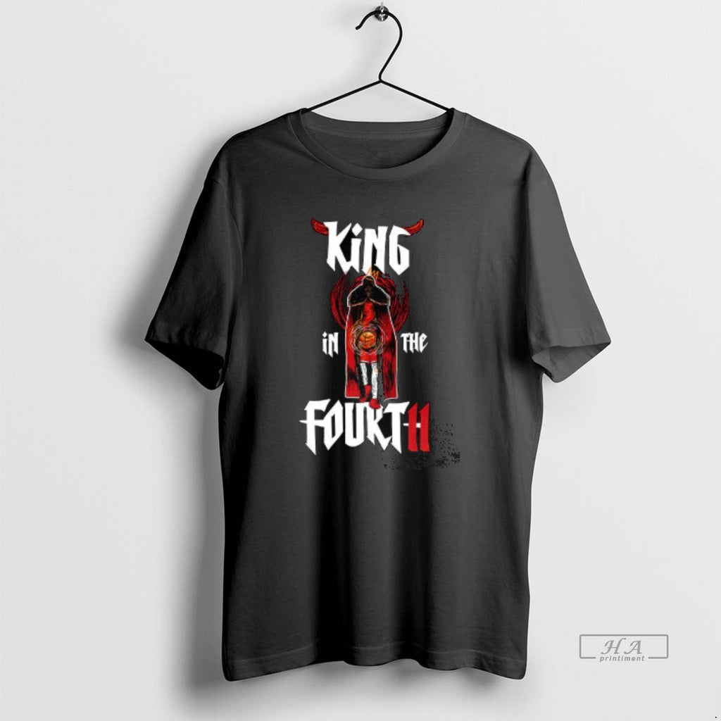 Trendy Demar Derozan Chicago Bulls Baseball King In - Adult & Kids T-Shirts, Sweatshirts & Hoodies apparel design preview 1