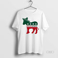 Trendy Democrat Donkey Republic Wearing Mexican Hat - Adult & Kids T-Shirts, Sweatshirts & Hoodies apparel design preview 1