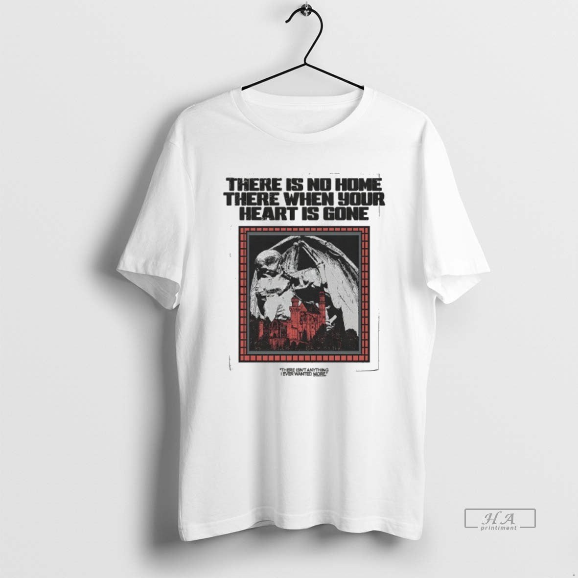 Trendy Descensus There Is No Home When Your Heart - Adult & Kids T-Shirts, Sweatshirts & Hoodies apparel design preview 1