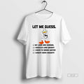 Trendy Doctor Duck Let Me Guess My Labs Are Normal I - Adult & Kids T-Shirts, Sweatshirts & Hoodies apparel design preview 1