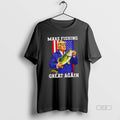 Trendy Donald Trump Make Fishing Great Again American - Adult & Kids T-Shirts, Sweatshirts & Hoodies apparel design preview 1
