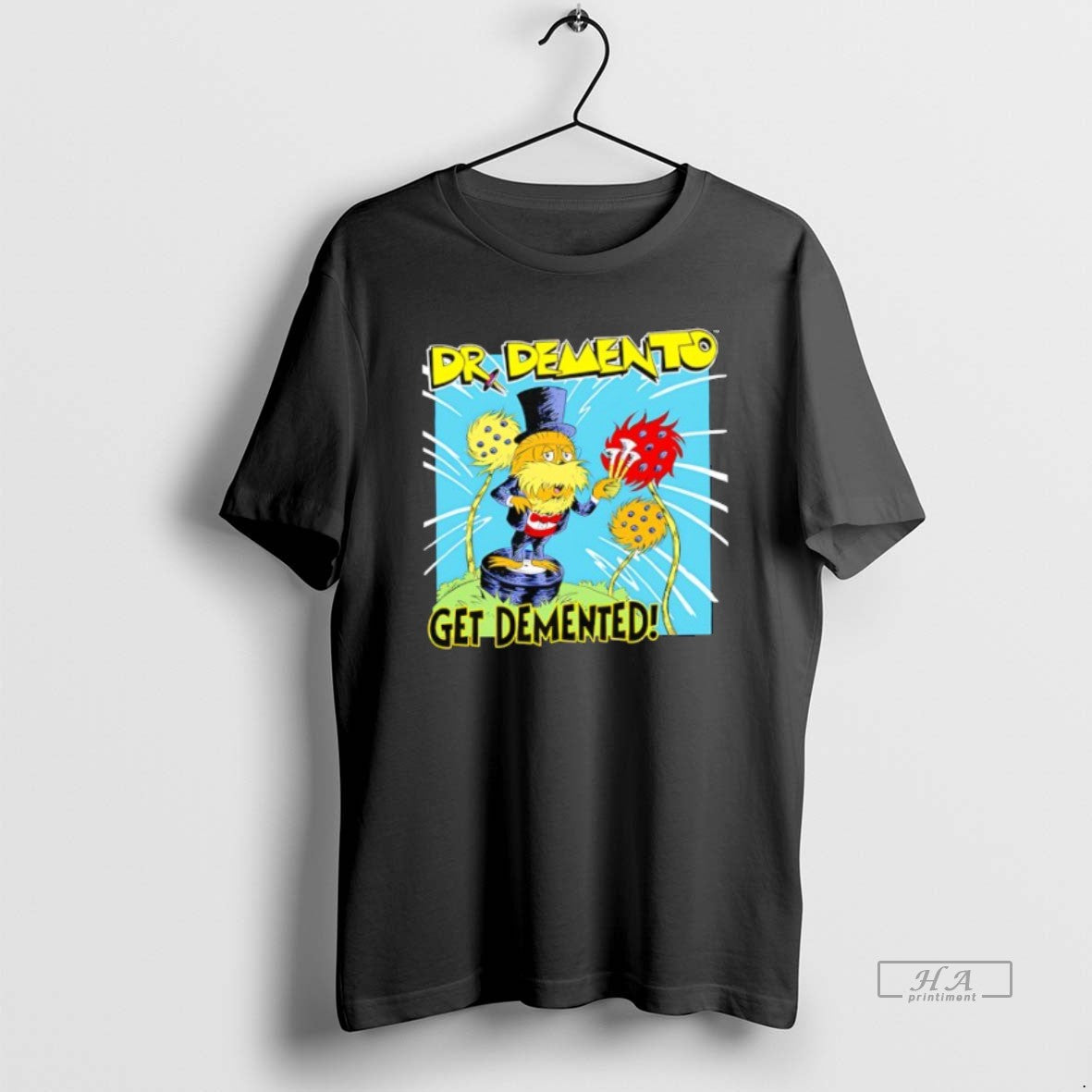 Trendy Dr Demento Get Demented - Adult & Kids T-Shirts, Sweatshirts & Hoodies apparel design preview 1