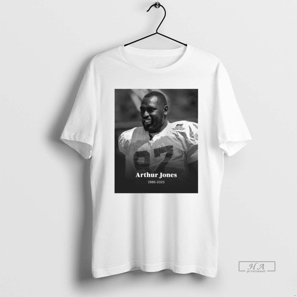 Trendy Espn Rest In Peace Arthur Jones Has Died At - Adult & Kids T-Shirts, Sweatshirts & Hoodies apparel design preview 1