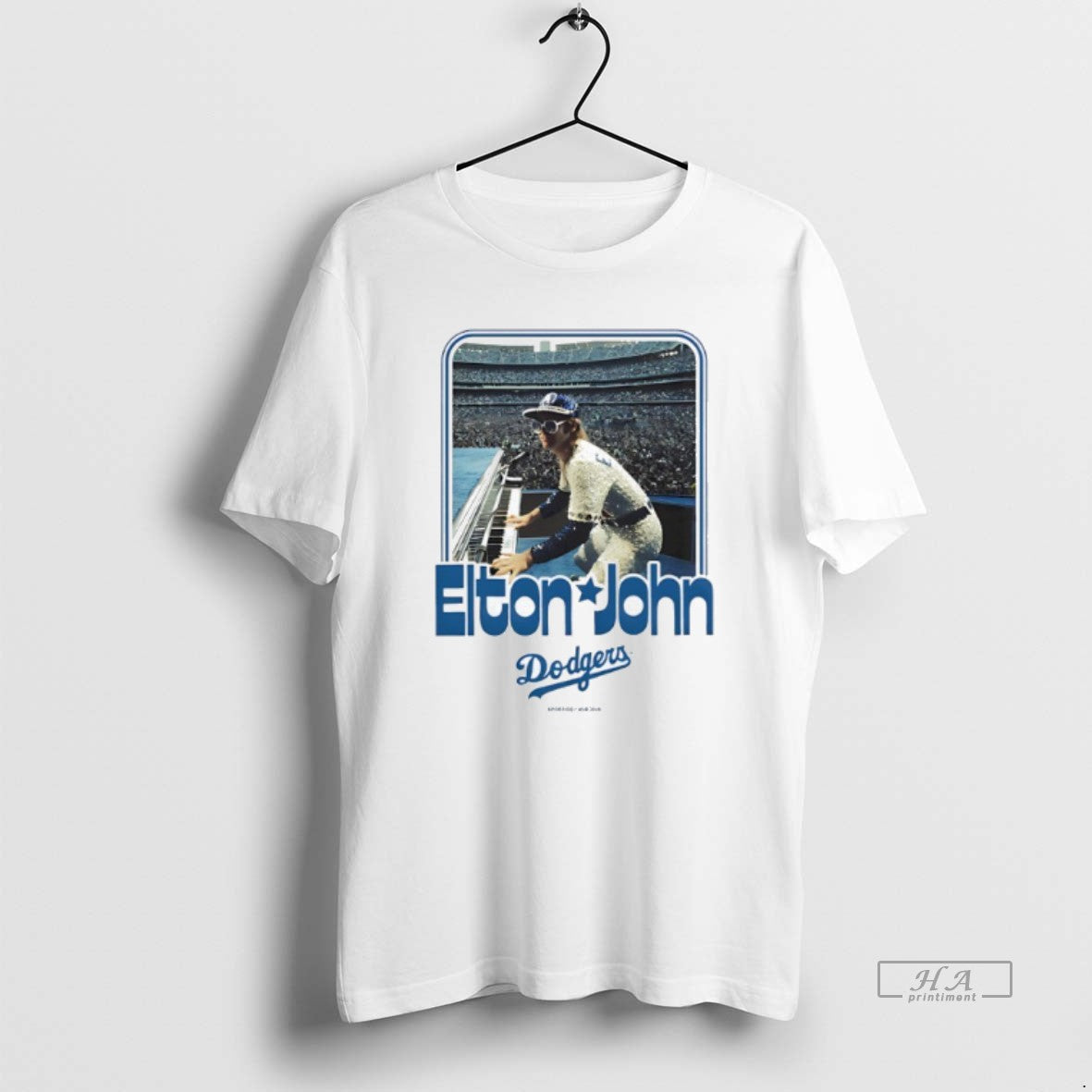 Trendy Elton John Los Angeles Dodger Stadium - Adult & Kids T-Shirts, Sweatshirts & Hoodies apparel design preview 1