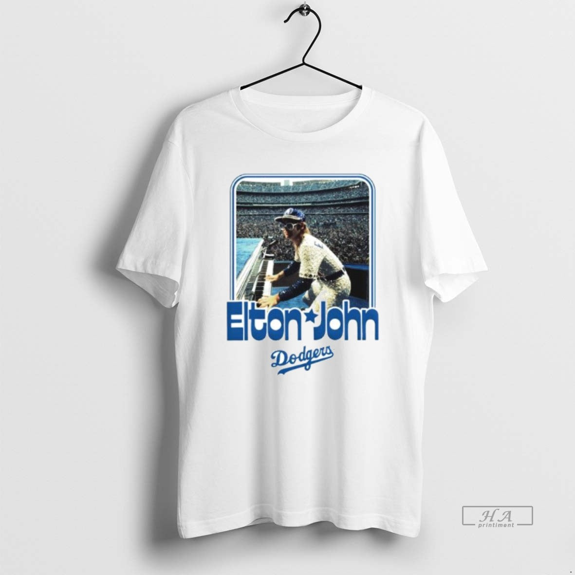 Trendy Elton John X Los Angeles Dodgers Stadium Duke - Adult & Kids T-Shirts, Sweatshirts & Hoodies apparel design preview 1