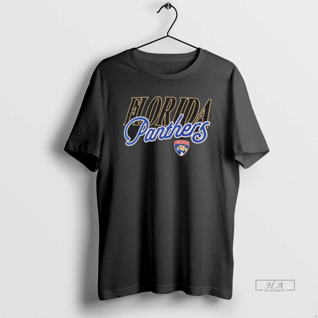 Trendy Florida Panthers Hockey Script Logo - Adult & Kids T-Shirts, Sweatshirts & Hoodies apparel design preview 1