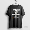 Trendy Fo Ahead Make My Day Do You Feel Lucky Ceramic - Adult & Kids T-Shirts, Sweatshirts & Hoodies apparel design preview 1