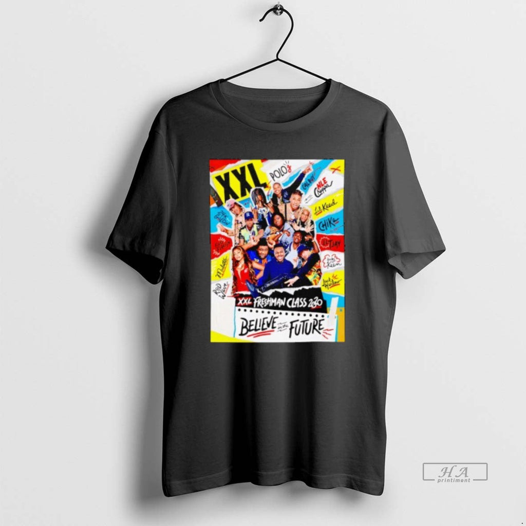Trendy Freshman Class Believe In The Future 2020 - Adult & Kids T-Shirts, Sweatshirts & Hoodies apparel design preview 1
