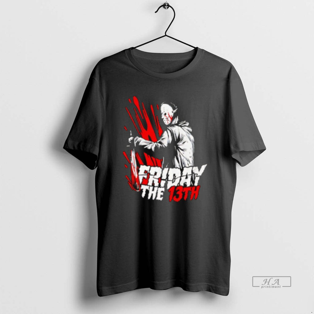 Trendy Friday The 13th Jason Voorhees Halloween - Adult & Kids T-Shirts, Sweatshirts & Hoodies apparel design preview 1
