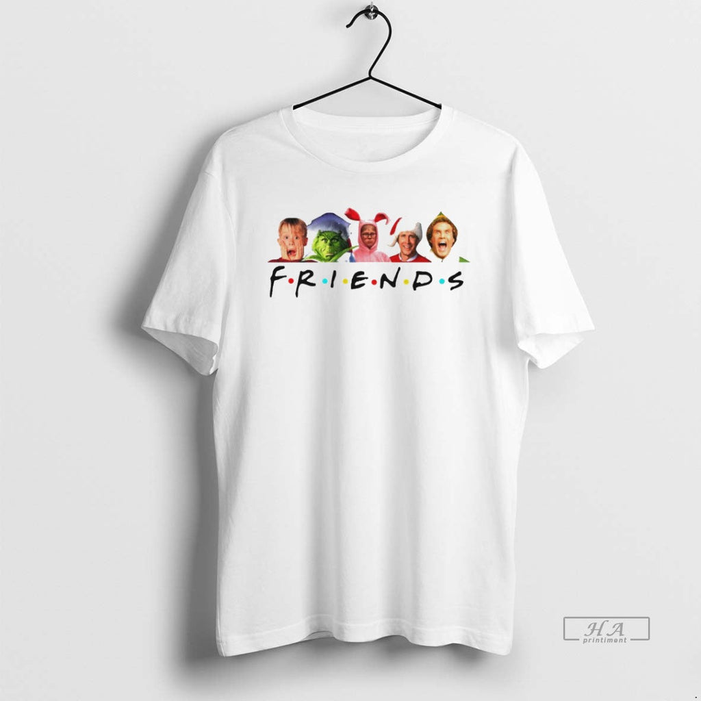 Trendy Friends The Grinch White - Adult & Kids T-Shirts, Sweatshirts & Hoodies apparel design preview 1