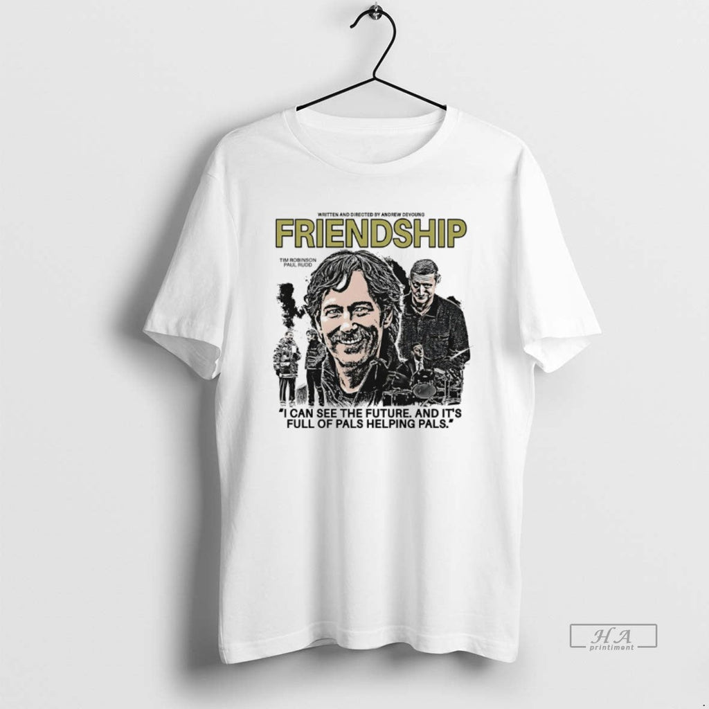 Trendy Friendship I Can See The Future And Its Full - Adult & Kids T-Shirts, Sweatshirts & Hoodies apparel design preview 1