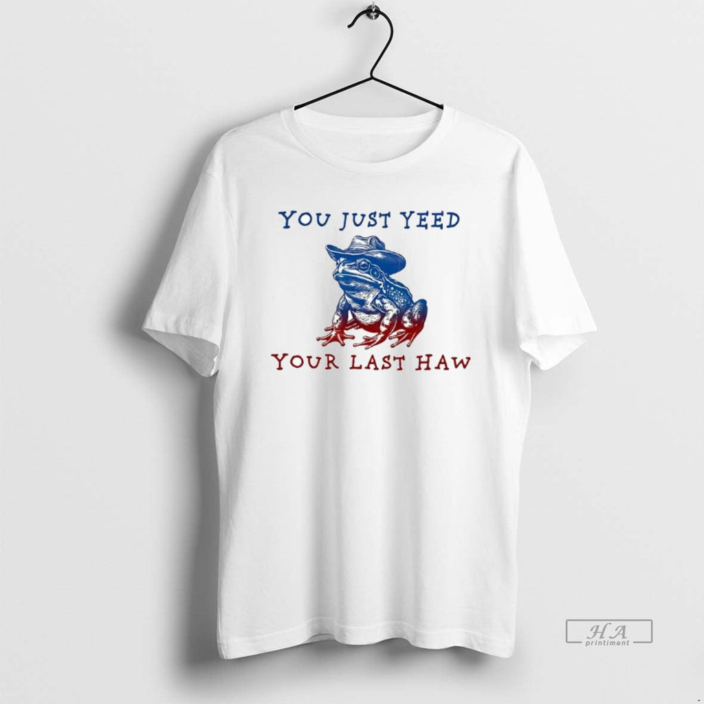 Trendy Frog Protest Resist You Just Yeed Your Last - Adult & Kids T-Shirts, Sweatshirts & Hoodies apparel design preview 1