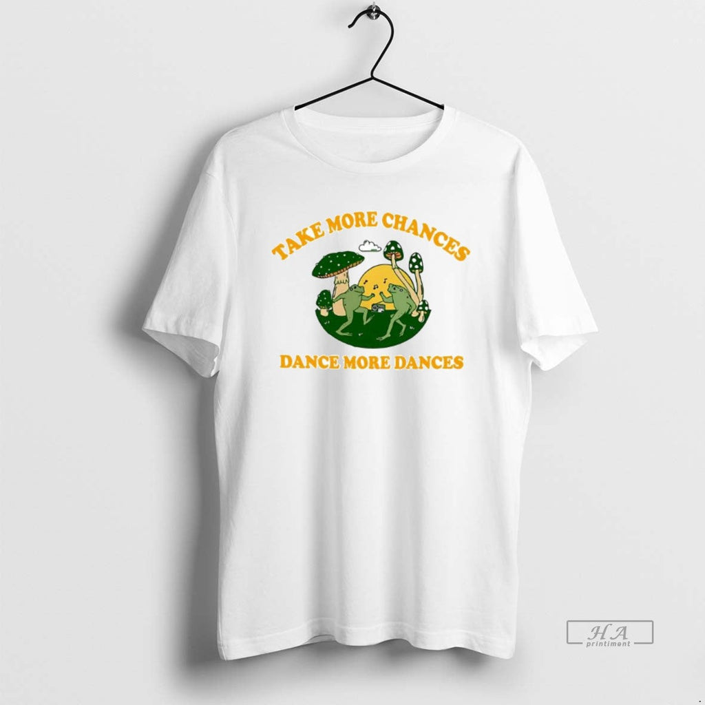 Trendy Frog Protest Resist Take More Chances Dance - Adult & Kids T-Shirts, Sweatshirts & Hoodies apparel design preview 1