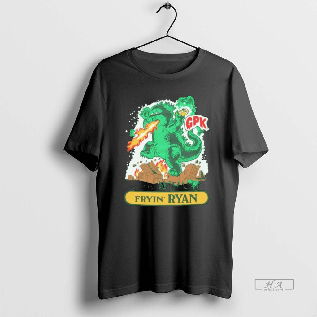Trendy Garbage Pail Kids Fryin Ryan Dragon - Adult & Kids T-Shirts, Sweatshirts & Hoodies apparel design preview 1
