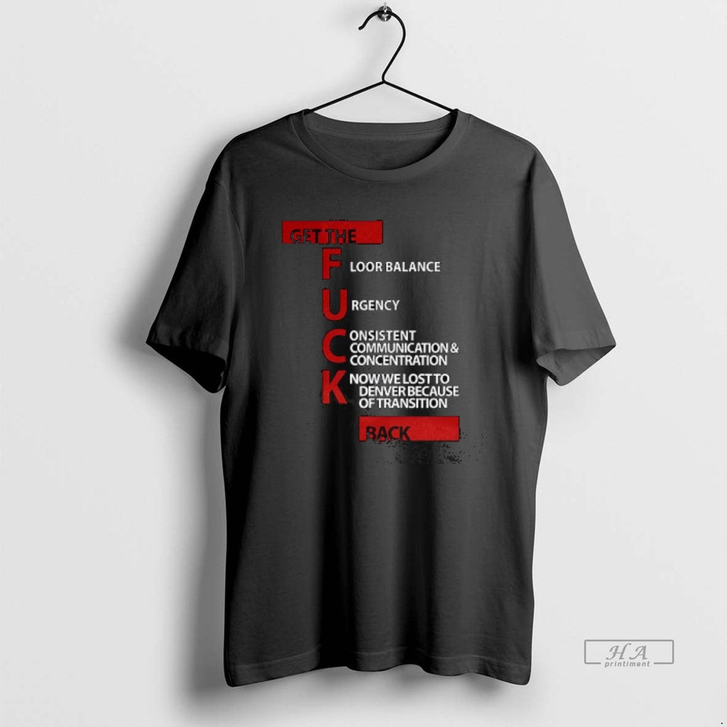 Trendy Get The Floor Balance Urgency Consistent - Adult & Kids T-Shirts, Sweatshirts & Hoodies apparel design preview 1