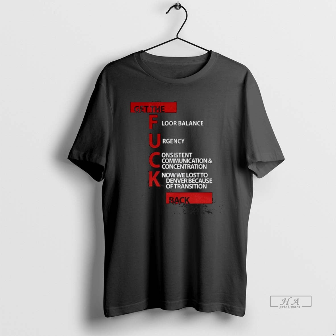 Trendy Get The Floor Balance Urgency Consistent - Adult & Kids T-Shirts, Sweatshirts & Hoodies apparel design preview 1