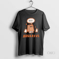 Trendy Ghost Boo Aquarius - Adult & Kids T-Shirts, Sweatshirts & Hoodies apparel design preview 1