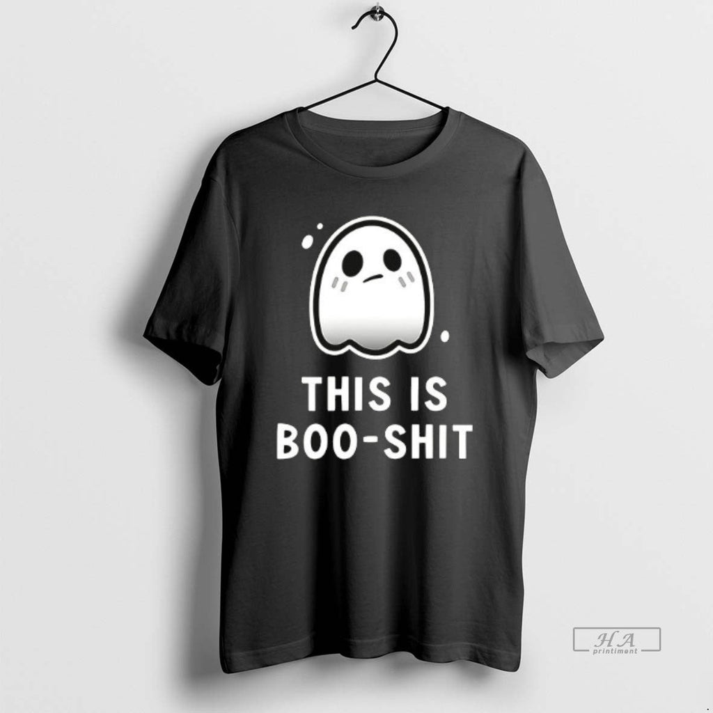 Trendy Ghost This Is Boo Shit Halloween Ceramic And - Adult & Kids T-Shirts, Sweatshirts & Hoodies apparel design preview 1