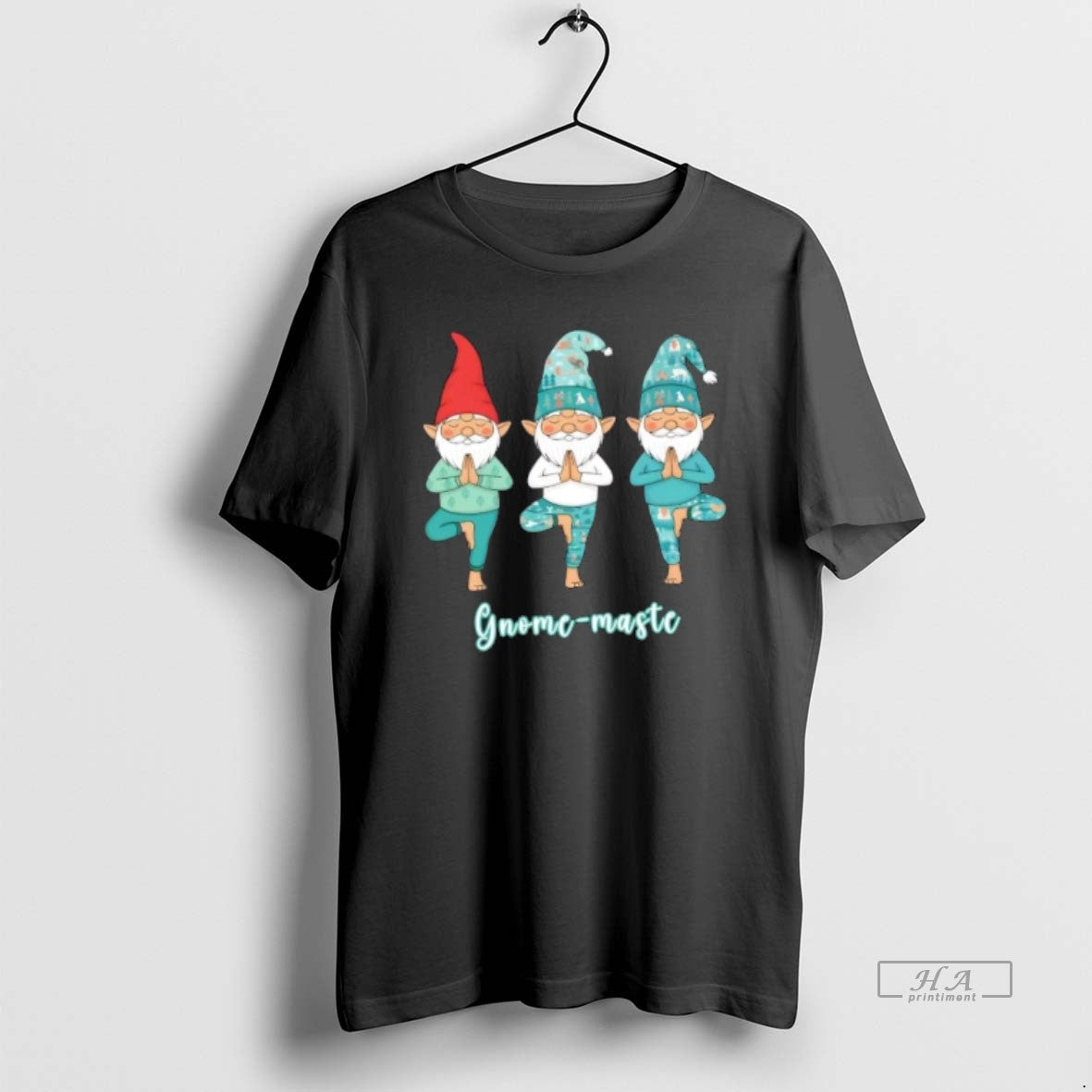 Trendy Gnome Maste Christmas - Adult & Kids T-Shirts, Sweatshirts & Hoodies apparel design preview 1