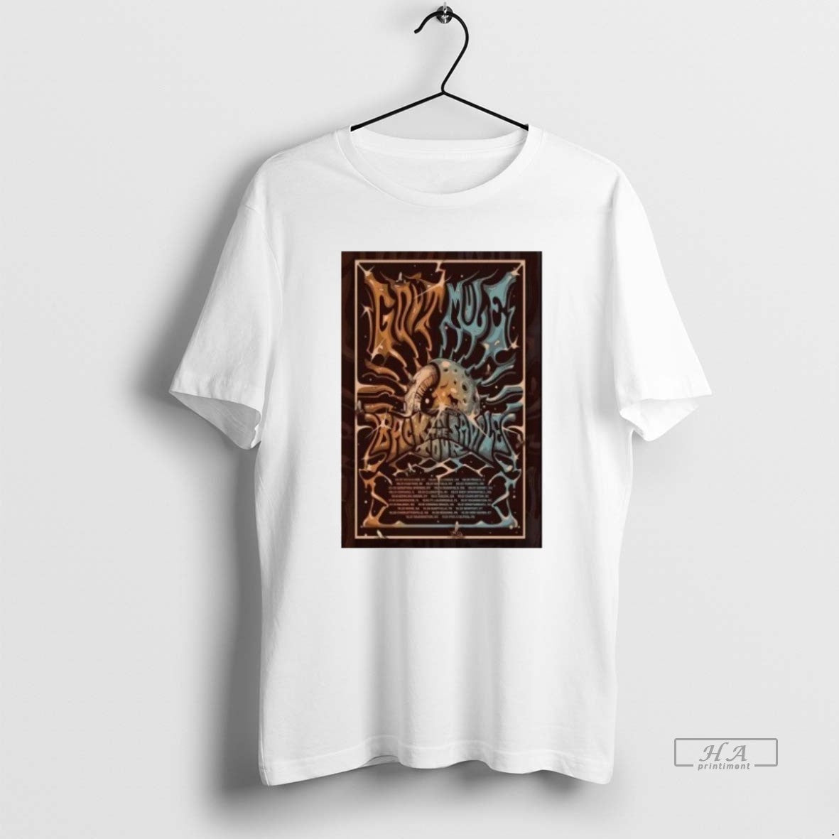 Trendy Govt Mule 2025 North American Tour - Adult & Kids T-Shirts, Sweatshirts & Hoodies apparel design preview 1
