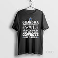 Trendy Grandma Doesnt Usually Yell But When She Does - Adult & Kids T-Shirts, Sweatshirts & Hoodies apparel design preview 1