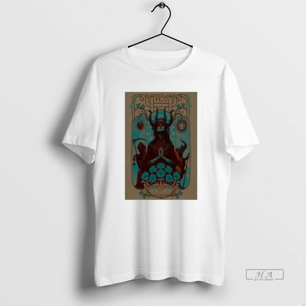 Trendy Graveyard Oct 11 2025 Backstage Munich Germany - Adult & Kids T-Shirts, Sweatshirts & Hoodies apparel design preview 1