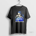 Trendy Grim Reaper The World Is Yours - Adult & Kids T-Shirts, Sweatshirts & Hoodies apparel design preview 1