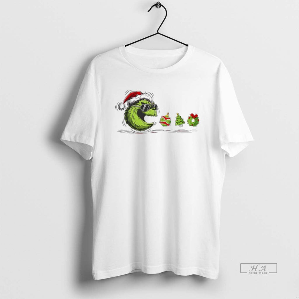 Trendy Grinch Christmas Xmas Costume - Adult & Kids T-Shirts, Sweatshirts & Hoodies apparel design preview 1