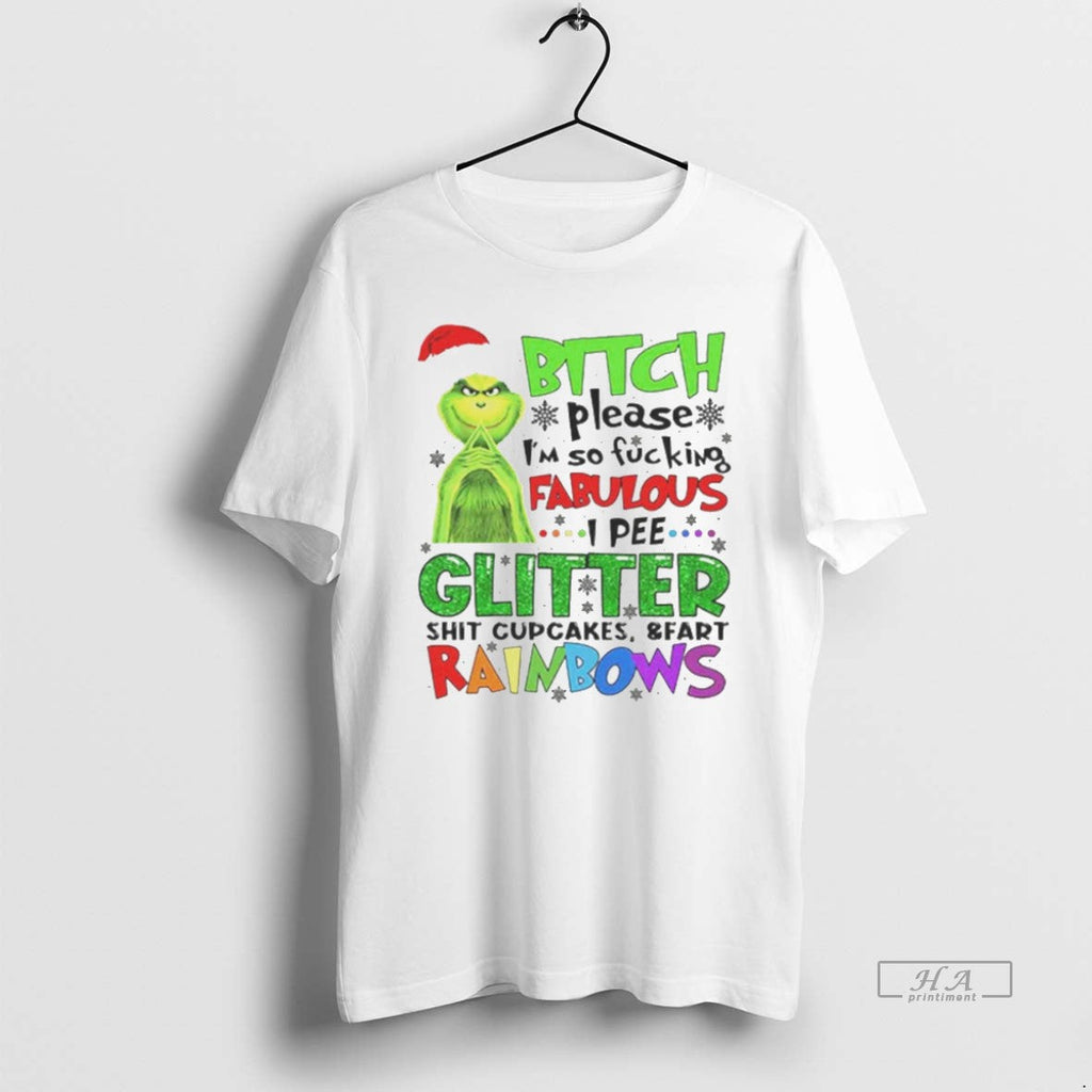 Trendy Grinch Christmas Bitch Please Im So Fucking - Adult & Kids T-Shirts, Sweatshirts & Hoodies apparel design preview 1