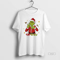 Trendy Grinch Santa Six Seven 6 7 Meme Funny - Adult & Kids T-Shirts, Sweatshirts & Hoodies apparel design preview 1