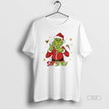 Trendy Grinch Santa Hat Six Seven Meme Christmas 2025 - Adult & Kids T-Shirts, Sweatshirts & Hoodies apparel design preview 1