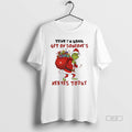 Trendy Grinch Santa Hat Think Im Gonna Get On - Adult & Kids T-Shirts, Sweatshirts & Hoodies apparel design preview 1
